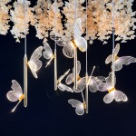 LED Chandelier Manufacturer - Butterfly Shape Wedding Light