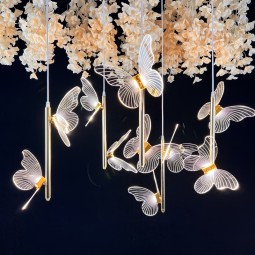 LED Chandelier Manufacturer - Butterfly Shape Wedding Light