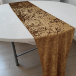 Velvet Tablecloth Factory - Round Banquet Buffet Cover