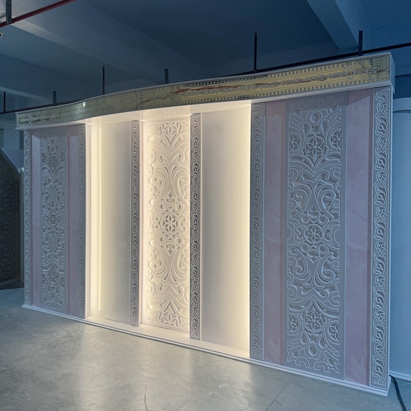 Acrylic Backdrop Manufacturer - LED Arch Door Stage