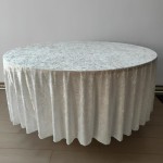 Green Velvet Tablecloth Manufacturer - Polyester Wedding Party