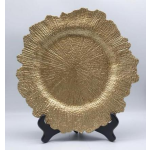 Acrylic Snowflake Plate Factory - Black Gold Wedding Dish