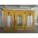 Acrylic Backdrop Manufacturer - Craved Panel Stage Background