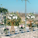 Metal Flower Stand Factory - Wedding Center Guide Ornament