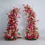 Flower Arch Manufacturer - Pink Peony Rose Backdrop