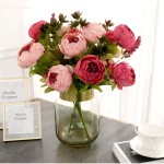 Silk Peony Flower Factory - Artificial Bush Wedding Decor