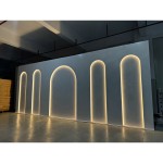 PVC Arch Backdrop Manufacturer - 3D LED Wedding Decoration