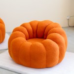 Lazy Sofa Manufacturer - Rotatable Fabric Leisure Sofa