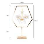 Gold Candelabra Manufacturer - Hanging Candlestick Centerpiece