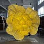 Giant Flower Backdrop Factory - LED Rose Stage Decor