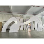Acrylic Backdrop Manufacturer - Irregular Shape Event Decor