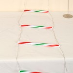 Santa Claus Figurine Factory - Christmas Table Centerpiece