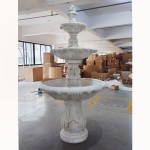 Roman Column Fountain Manufacturer - Indoor Garden Backdrop