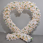 Flower Arch Backdrop Manufacturer - Champagne Hydrangea
