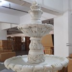 Roman Column Fountain Manufacturer - Indoor Garden Backdrop