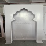 Acrylic Backdrop Manufacturer - Craved Panel Stage Background