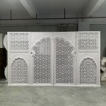 Acrylic Panel Backdrop Manufacturer - Custom Wedding Stage