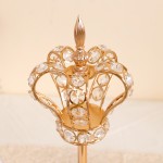 Metal Candle Holder Manufacturer - Golden Crown Candlestick