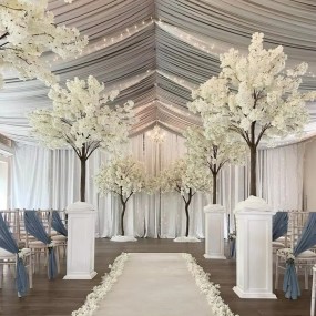 Cherry Blossom Tree Manufacturer - Faux Wedding Decoration