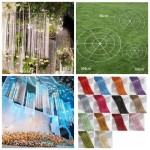 String Curtain Factory - Metal Ring Ceiling Decoration