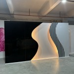 PVC Acrylic Backdrop Factory - Stripe LED Stage Decor