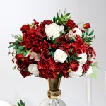 Flower Ball Manufacturer - Artificial Red Roses Centerpiece