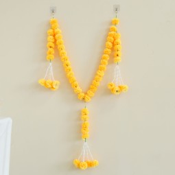 Marigold Wreath Factory - Indian Style Festival Decor