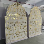 Backdrop Frame Manufacturer - Hollow Arch Stand Decor