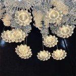 Crystal Chandelier Factory - Gold Round Wedding Lighting