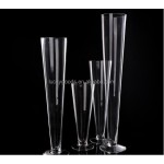 Cone Glass Vase Manufacturer - Wedding Centerpiece Decor