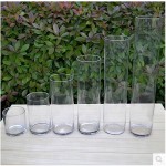 Cylinder Glass Vase Manufacturer - Custom Logo Wedding Decor