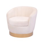 Swivel Armchair Manufacturer - Velvet Accent Lounge Chair