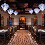 Vietnamese Lantern Manufacturer - Vintage Red Jacquard