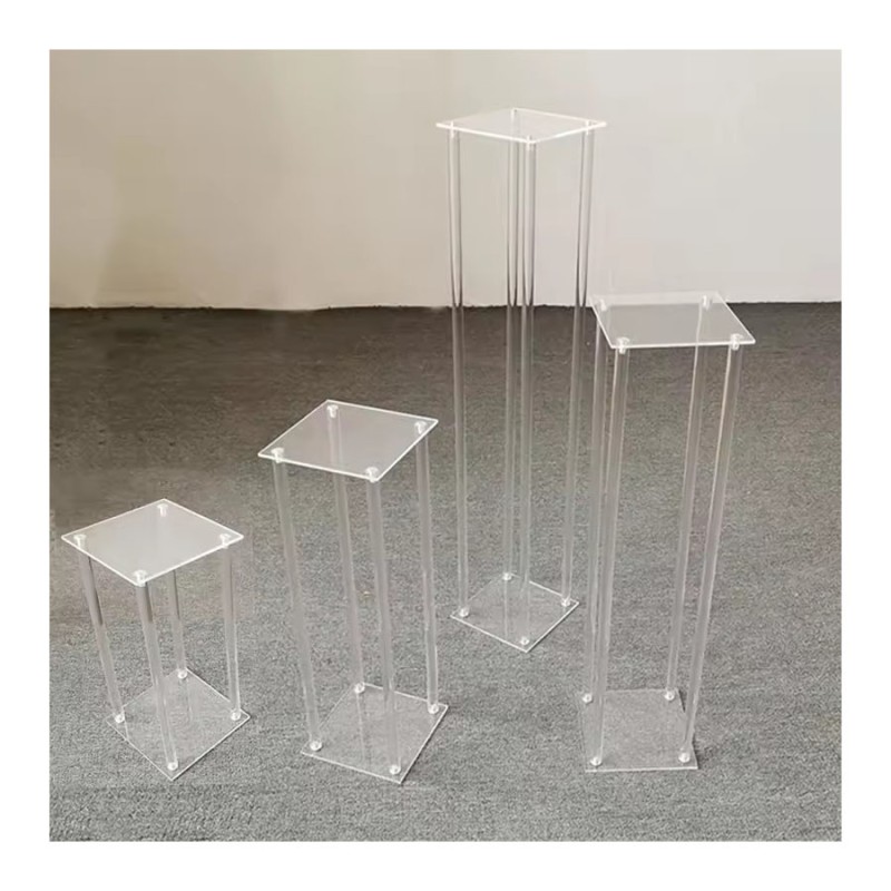 Acrylic Flower Stand Manufacturer - Wedding Table Centerpiece