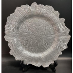 Acrylic Snowflake Plate Factory - Black Gold Wedding Dish