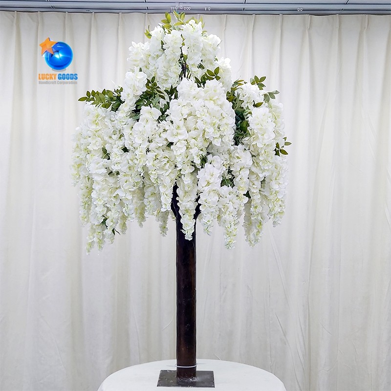 Artificial Wisteria Tree Manufacturer - White Flowering Tree