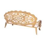 Wedding Sofa Manufacturer - Rose Gold Stainless Steel