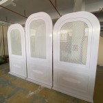 PVC Arch Backdrop Factory - Mesh Semicircular Frame