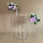 Acrylic Flower Stand Set Manufacturer - Custom Wedding Table