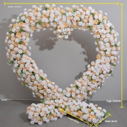 Flower Arch Backdrop Manufacturer - Champagne Hydrangea