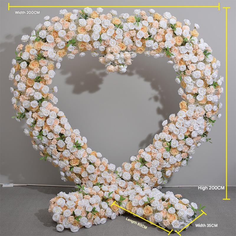 Flower Arch Backdrop Manufacturer - Champagne Hydrangea