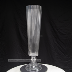 Trumpet Glass Vase Manufacturer - Custom Wedding Centerpieces