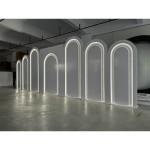 Acrylic Backdrop Manufacturer - Irregular Shape Event Decor