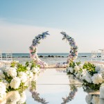 Wedding Aisle Runner Factory - PE Gold Silver Mirror Carpet