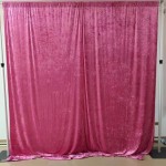 Velvet Backdrop Drape Manufacturer - Custom Wedding Curtain