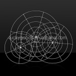 String Curtain Factory - Metal Ring Ceiling Decoration