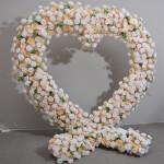 Flower Arch Backdrop Manufacturer - Champagne Hydrangea