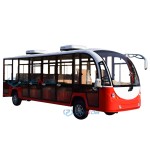 Electric Bus Manufacturer - Fully Enclosed Tourist Resort Shuttle