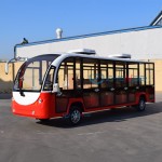 Electric Bus Manufacturer - Fully Enclosed Tourist Resort Shuttle