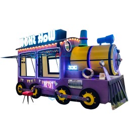 Food Truck Manufacturer - Purple Electric Full Kitchen Trailer